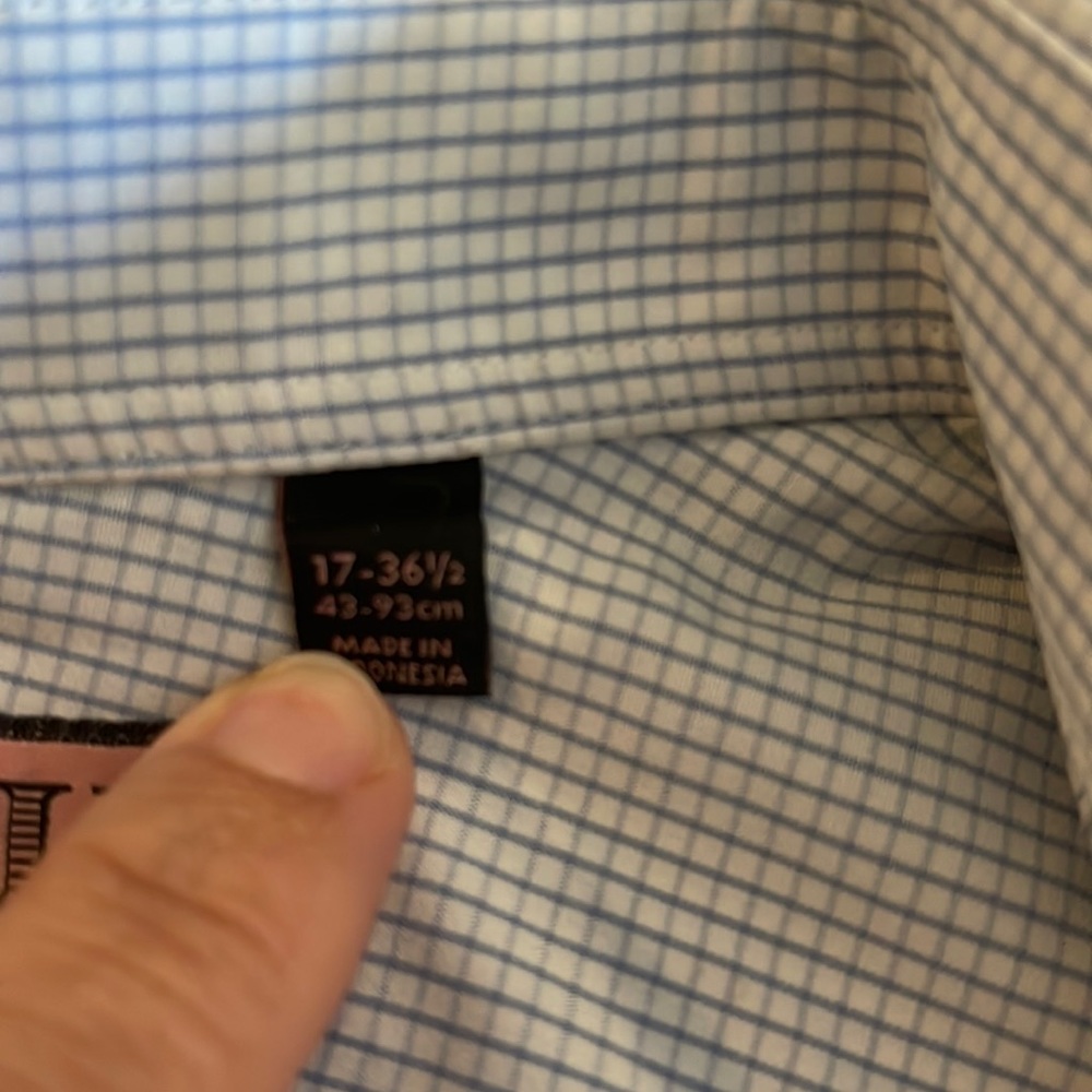 Mens Thomas Pink Long Sleeve Shirt